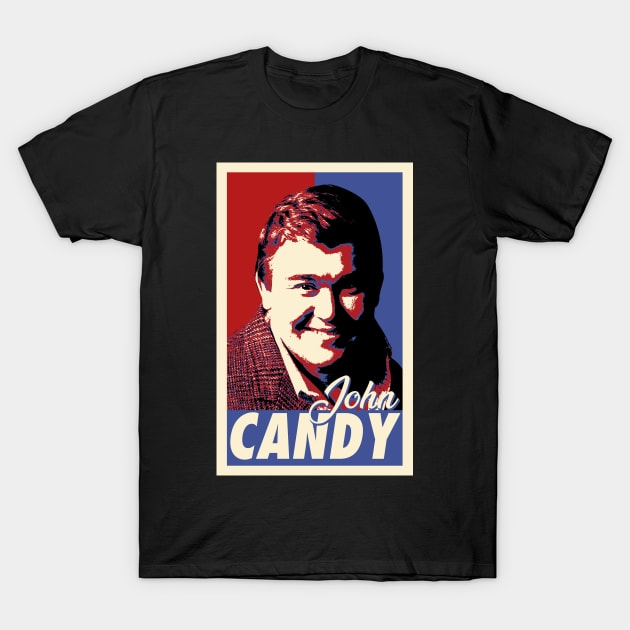 John Candy Pop Art Style T-Shirt by mia_me